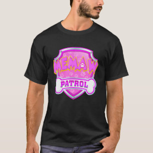 Funny Memaw Patrol - Dog Mum, Dad For Men Women T-Shirt