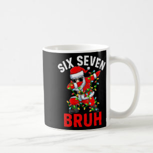 Funny Meme 67 6 7 Christmas Six Seven Bruh Men Wom Coffee Mug