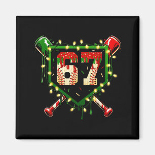 Funny Meme 67 Christmas Baseball Ice Cream Men Boy Magnet