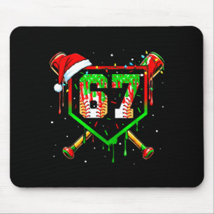 Funny Meme 67 Christmas Baseball Ice Cream Men Boy Mouse Mat