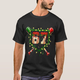 Funny Meme 67 Christmas Baseball Ice Cream Men Boy T-Shirt