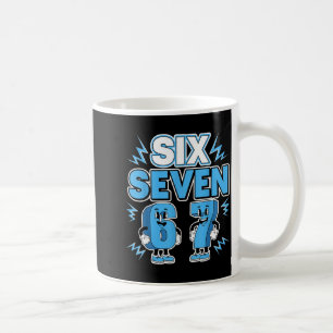 Funny Meme 67 Six Seven 6 7 Italian Brainrot Boys  Coffee Mug