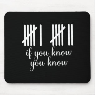 Funny Meme 67 Six Seven If You Know You Know Gen Z Mouse Mat