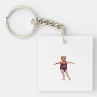 Funny Meme Caricature Keychain Humor Accessory