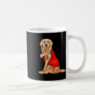 Funny Meme Cute Dog I Love Mum Tattoo Gift Mother  Coffee Mug