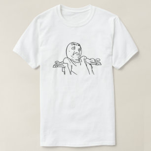 Funny meme face who know T-Shirt