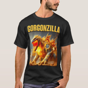 Funny meme gorgonzola ai italian cheese dragon T-Shirt