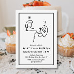 Funny Meme Humour Simple Black White 18th Birthday Invitation<br><div class="desc">Funny Meme Humour Simple Black White 18th Birthday Add a touch of humour to your 18th Birthday celebration with our 'Funny Meme Humour Simple Black White' themed invitation! Dive into a fun-filled event inspired by popular memes in a sleek black and white design. Customise your invite now and let the...</div>