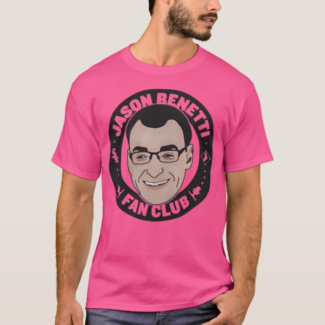 Funny Meme Jason Benetti Fan Club T-Shirt (Front)