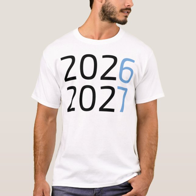 Funny Meme Six Seven 67 Minimalist T-Shirt (Front)