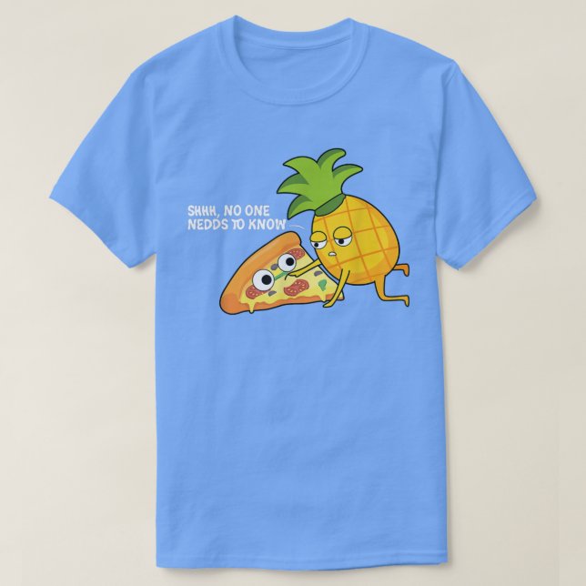 Funny meme statement gift Designs hawaii pizza T-S T-Shirt (Design Front)