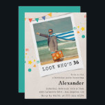 Funny Men 36th birthday invitations Fun Photo<br><div class="desc">Funny Men 36th birthday invitations Fun Photo</div>