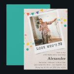 Funny Men 72nd birthday invitations Fun Photo<br><div class="desc">Funny Men 72nd birthday invitations Fun Photo</div>