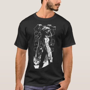Funny Men Alita Battle Angel Gift For Music Fans T-Shirt