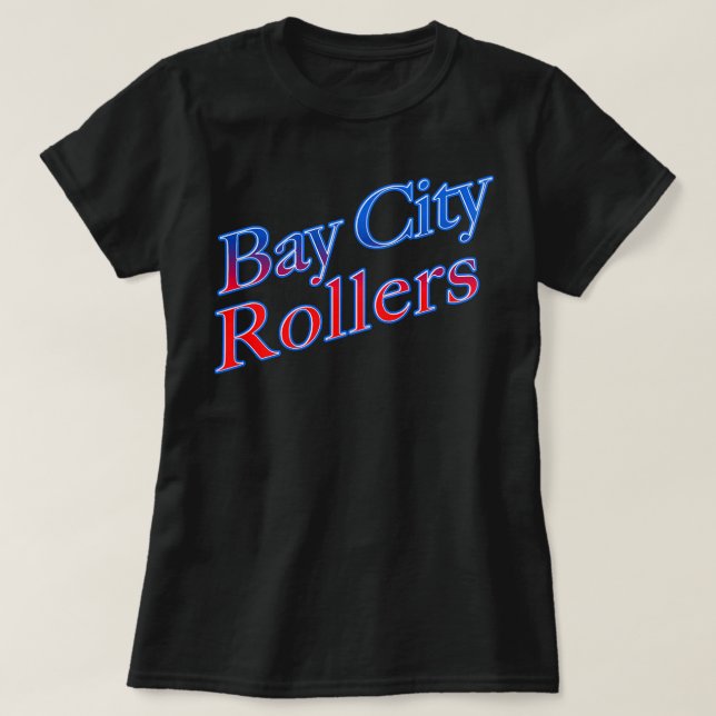 Funny Men Band Bay City Rollers Music Rock  Retro  T-Shirt (Design Front)