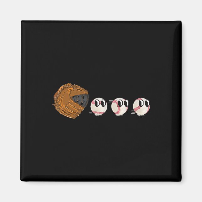 Funny Men Boys Sell Catcher  Magnet (Front)
