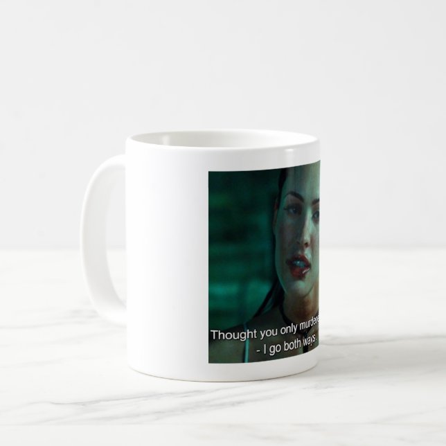 Funny Men Megan Megan Fox Gifts Movie Fan   Coffee Mug (Front Left)