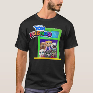 Funny Men Movies My Talking And Friends Tom Love Y T-Shirt