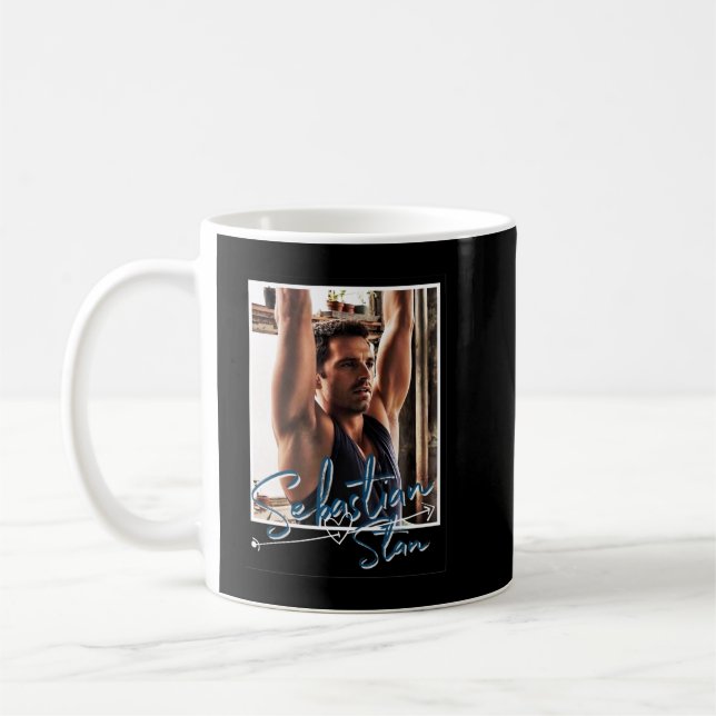 Funny Men Sebastian Stan The Solider Barnes 1917 G Coffee Mug (Left)