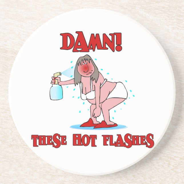 Funny Menopause Coaster (Front)