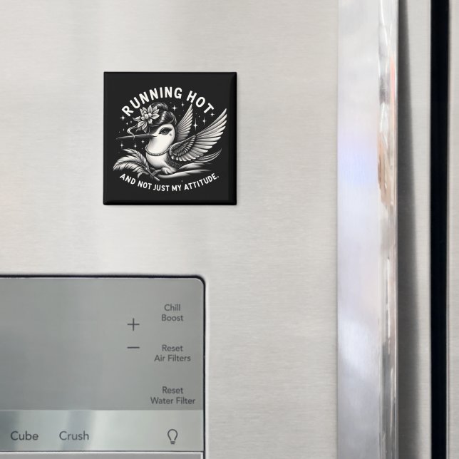 Funny Menopause Hot Flash Magnet (In Situ (Fridge))