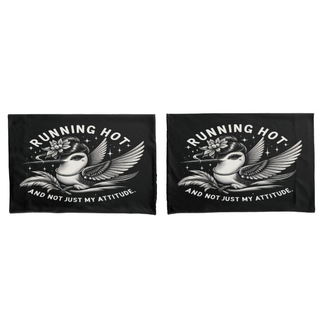 Funny Menopause Hot Flash Pillowcases (Front-Set)