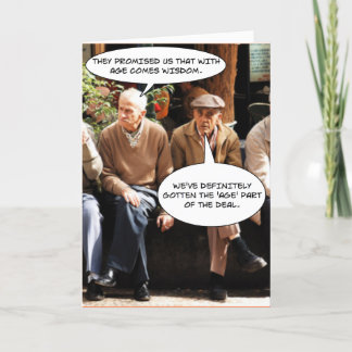Funny Men's Birthday Card