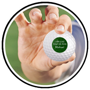 Funny Men's Lost Golf Balls