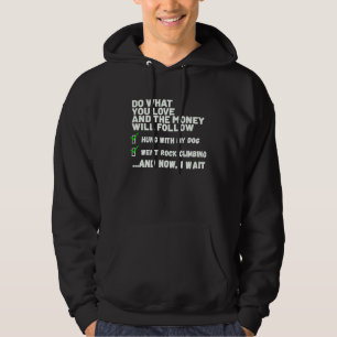 Funny Mens Womens Christian Prayed Went Rock Climb Hoodie