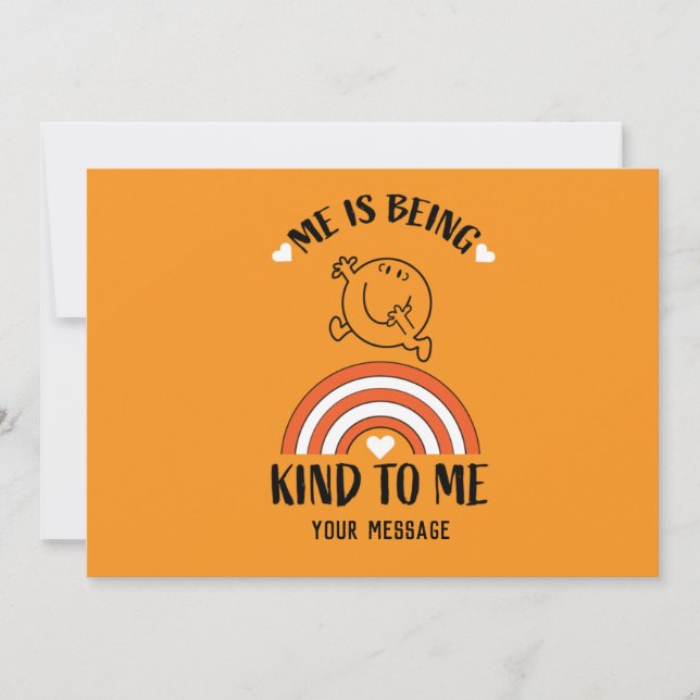 Funny Mental health awareness HR Support Thank You Card (Front)