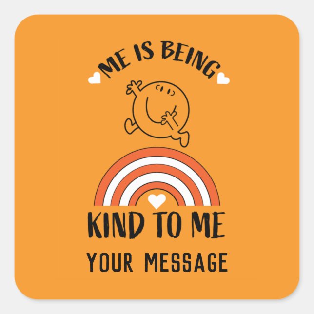 Funny Mental health awareness  Square Sticker (Front)
