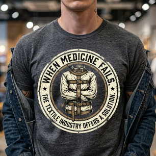 Funny Mental Health Humour Straitjacket T-Shirt