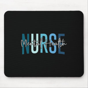 Funny Mental Health Nurse Psychiatric Nurse Psych  Mouse Mat