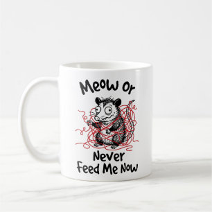 Funny Meow Classic Mug for Coffee Lovers