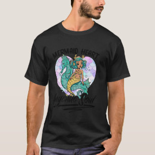 Funny Mermaid Ingenue Quote Innocent Girl Women La T-Shirt