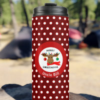 Funny Merry Christmoose Personalised Holiday