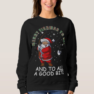 Funny Merry Fishmas To All Christmas Family Matchi Sweatshirt