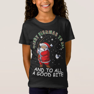 Funny Merry Fishmas To All Christmas Family Matchi T-Shirt