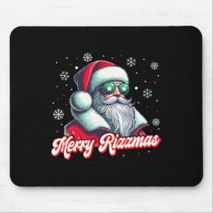 Funny Merry Rizzmas Rizz Santa Claus Christmas Cos Mouse Mat