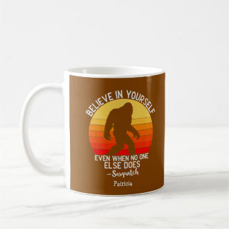 Funny Message from Big Foot/Sasquatch Coffee Mug