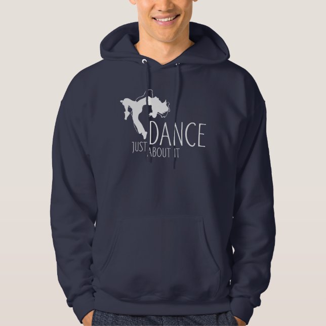 Funny Message - Just Dance About It 2 Hoodie (Front)
