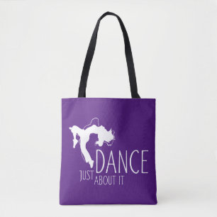 Funny Message - Just Dance About It 2 Tote Bag