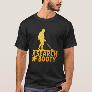 Funny Metal Detecting Art For Men Women Adult Meta T-Shirt
