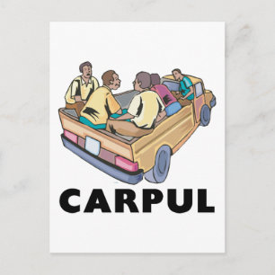 Funny Mexican Carpul Postcard