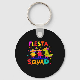 Funny Mexican Fiesta Cinco De Mayo Fun Fiesta Squa Key Ring