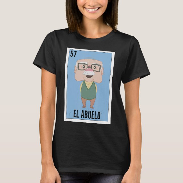 Funny Mexican for Grandpa - El Super Abuelo 2 T-Shirt (Front)