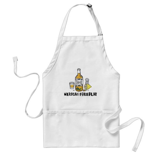 Funny Mexican Foreplay Standard Apron (Front)