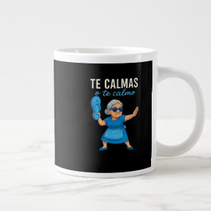 Funny Mexican Spanish Grandma Large Coffee Mug