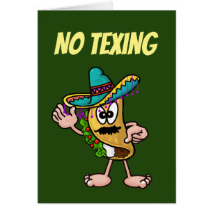Funny Mexican Taco Birthday or Cinco de Mayo Card