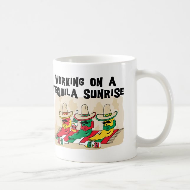 Funny Mexican Tequila Sunrise Coffee Mug (Right)